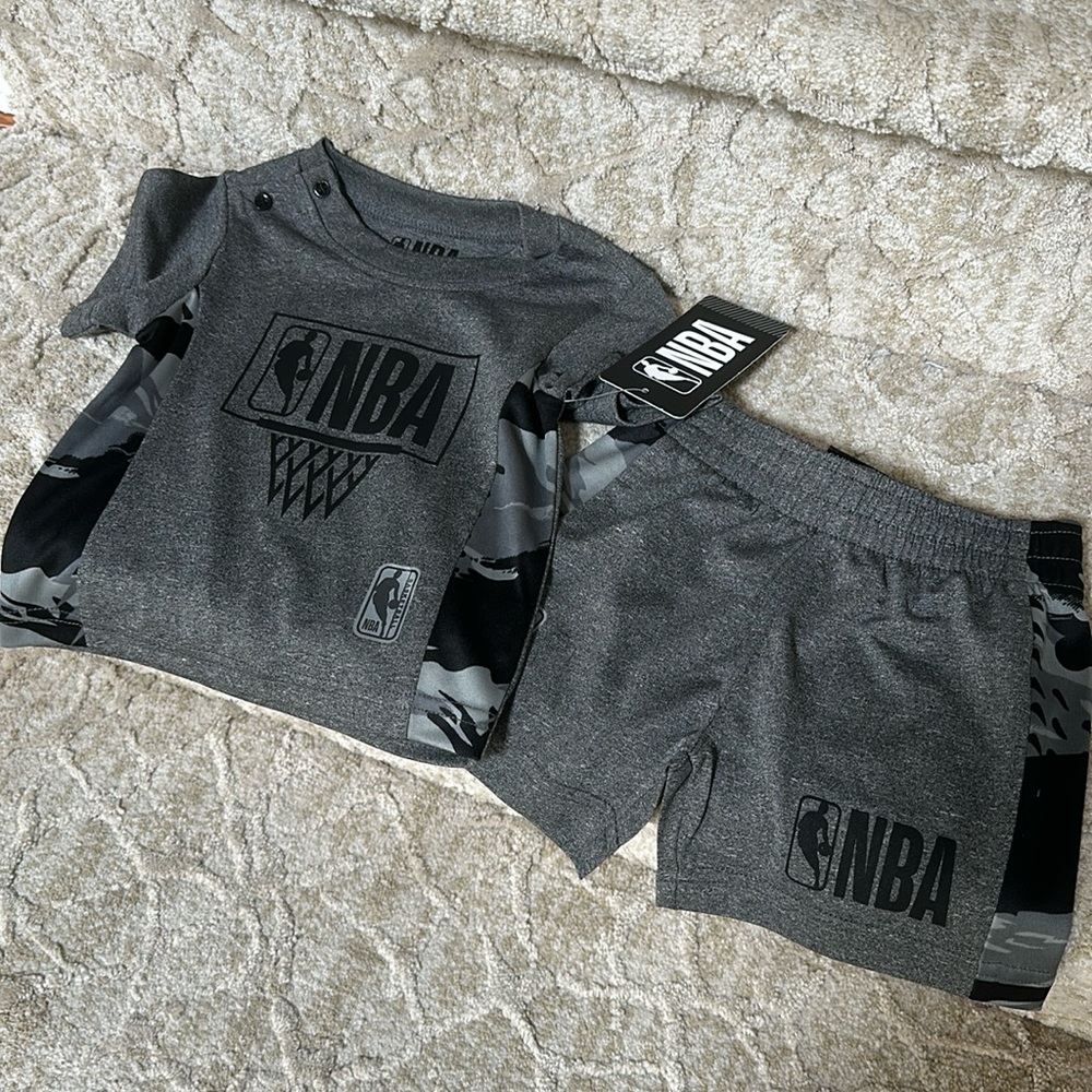 NBA grey baby set